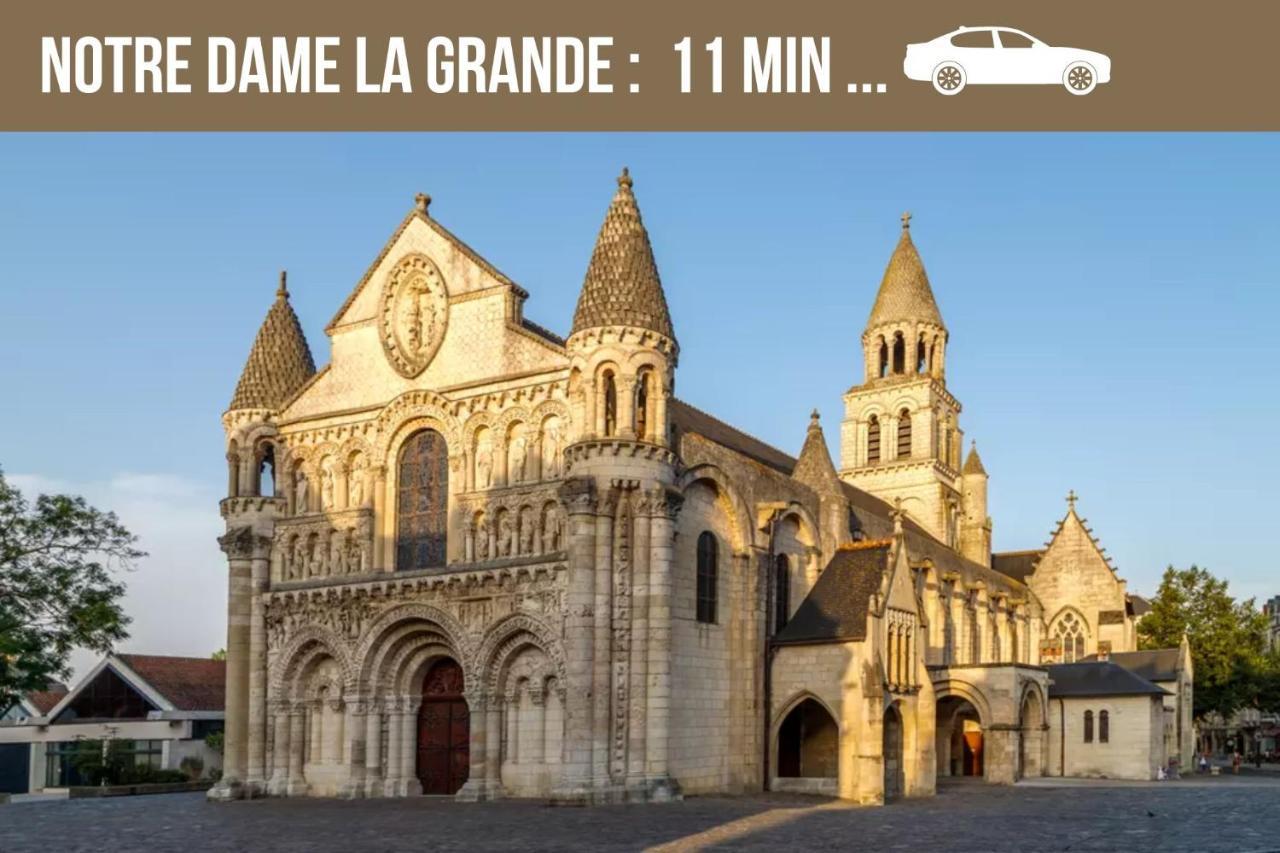 Bellejoie - Appartement T3- Poitiers Sud - Direct Futuroscope - Parking Et Wifi Gratuit エクステリア 写真